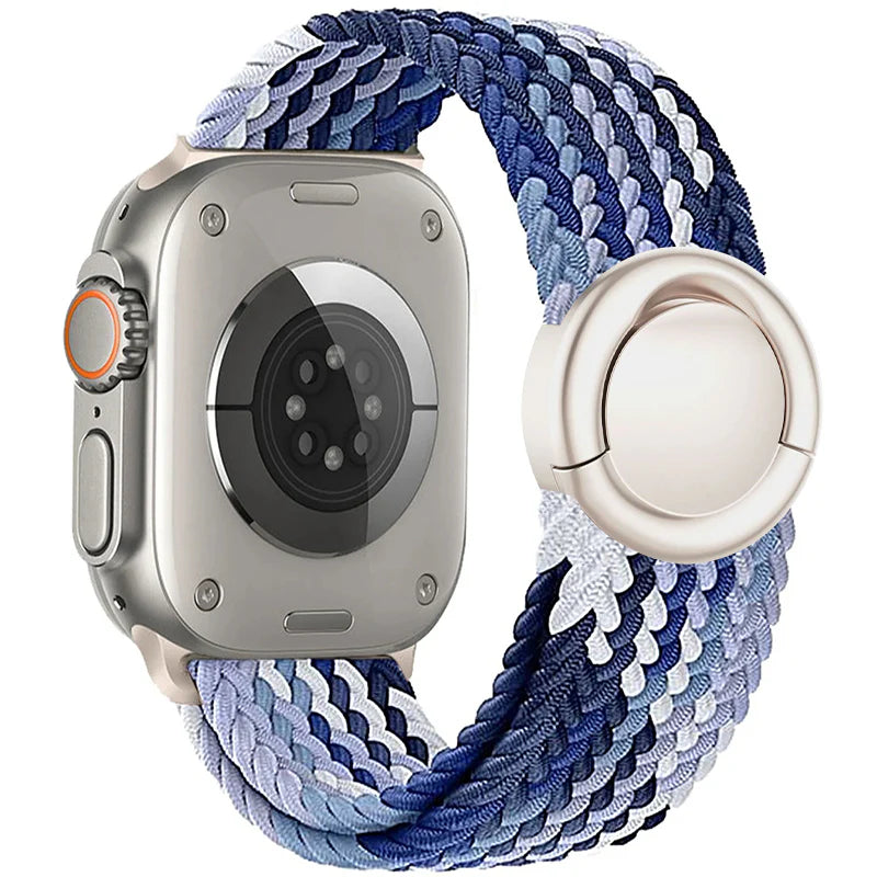 Cintura Nylon Round Buckle Strap