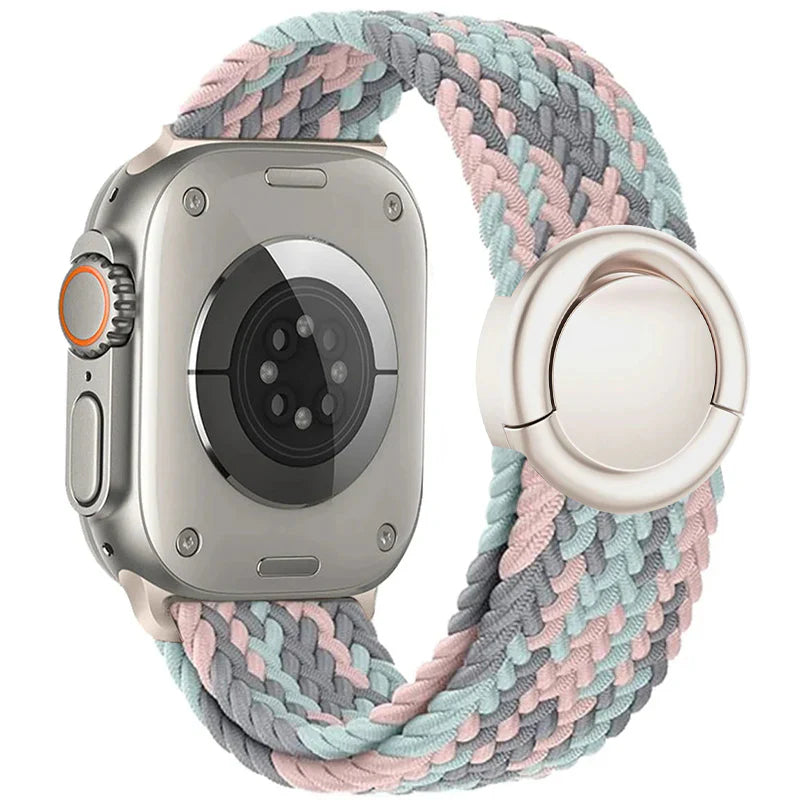 Cintura Nylon Round Buckle Strap
